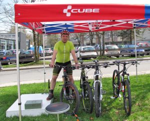 Steffen Marr testet CUBE Fahrrad